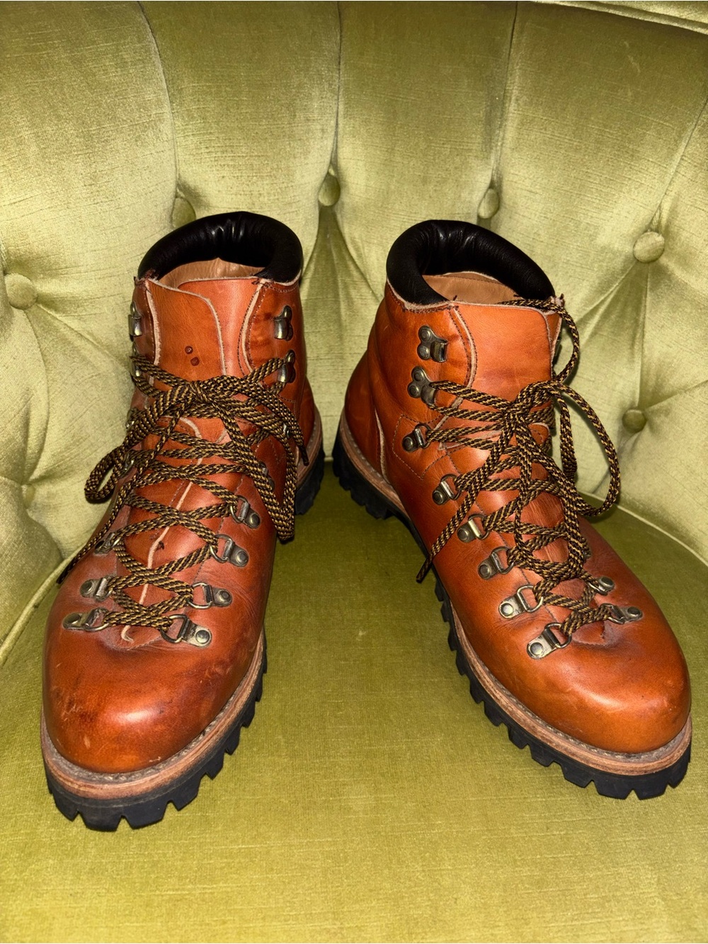 Vintage 70s Red Wing Irish Setter Sport Boots Hiking Made in USA Mens 10 D